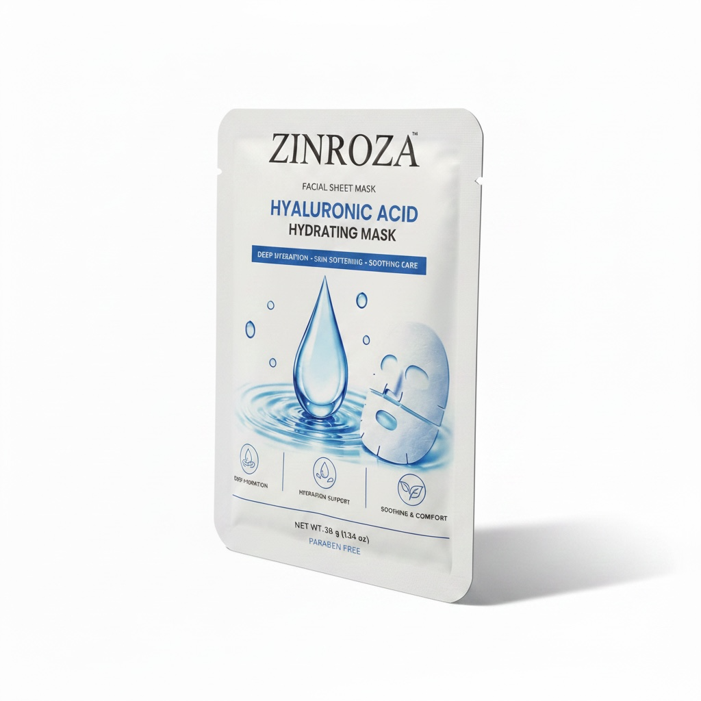 ZINROZA Hyaluronic Acid Hydrating Mask